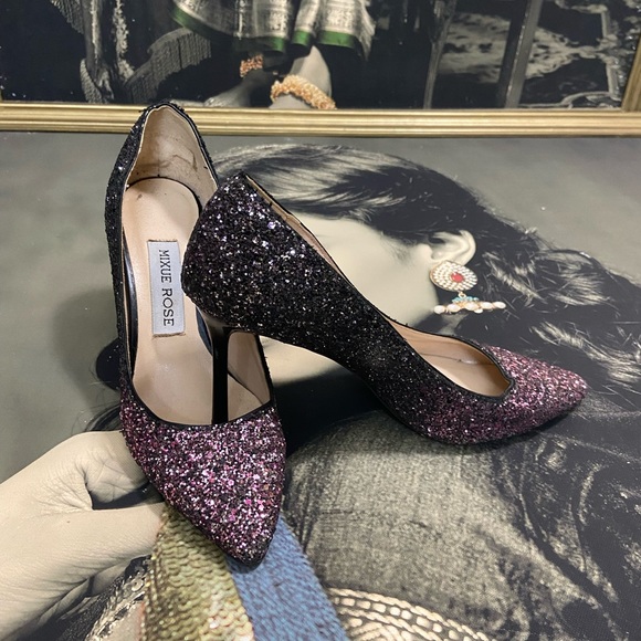 Glitter Heels. Size - 37  Measurement shown in the picture in CMS - Picture 4 of 12